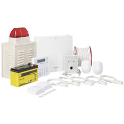 Kit système d'alarme Abus AZAA10200 Terxon sx Zones d'alarme filaire 8 zones, 1x zone anti-sabotage V162643