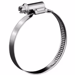 NORMACLAMP® TORRO® Collier de serrage à vis sans fin W1 • Après DIN3017 partie 1 • W1 toutes les pièces en acier complètement ...