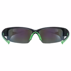 Uvex sportstyle 215 Lunettes Multi-sport Demi-contour Noir, Vert - Vue supplémentaire 4