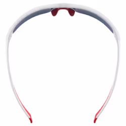 Uvex Sportstyle 215 Lunettes Multi-sport Unisexe Demi-contour Rouge, Blanc - Vue supplémentaire 4