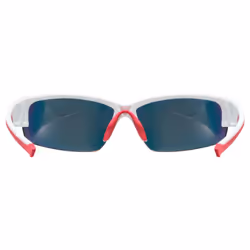 Uvex Sportstyle 215 Lunettes Multi-sport Unisexe Demi-contour Rouge, Blanc - Vue supplémentaire 5