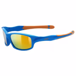 Uvex Sportstyle 507, Enfant, Unisexe, Rectangulaire, Cerclé, Bleu, Bleu, Orange