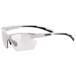 Uvex sportstyle 802 small v, Rectangulaire, Demi-contour, Blanc, Noir, Blanc, Blanc, Sport