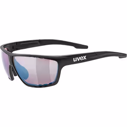 Uvex sportstyle 706 CV, Lunettes Multi-sport, Unisexe, Cerclé, Noir, Noir