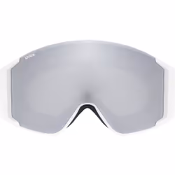 Uvex g.gl 3000 TO lunette de sports d'hiver Blanc Unisexe Miroir, Argent Verres (plats) cylindriques