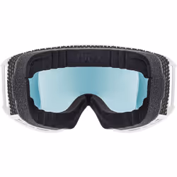 Uvex topic FM spheric lunette de sports d'hiver Blanc Unisexe Bleu, Jaune Verres sphériques