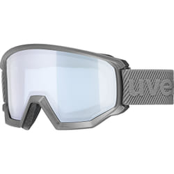 Uvex athletic FM lunette de sports d'hiver Gris Unisexe Jaune Verres (plats) cylindriques