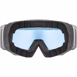 Uvex athletic FM lunette de sports d'hiver Gris Unisexe Jaune Verres (plats) cylindriques