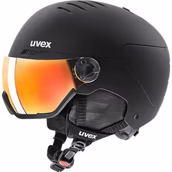 Uvex wanted visor black mat, Casque intégral, Coque rigide