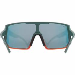 Uvex sportstyle 235 Lunettes Multi-sport Unisexe Demi-contour Vert, Rouge - Vue supplémentaire 5