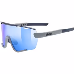 Uvex sportstyle 236 set, Lunettes Multi-sport, Unisexe, Demi-contour, Gris, Gris, Bleu