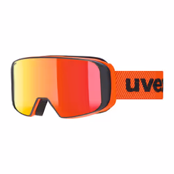 Uvex saga TO, Double objectif, Rouge, Unisexe, Verres (plats) cylindriques, Rouge, Rouge
