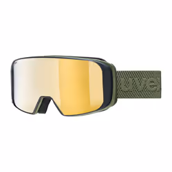 Uvex saga TO, Double objectif, Vert, Unisexe, Verres (plats) cylindriques, Vert, Olive, Vert