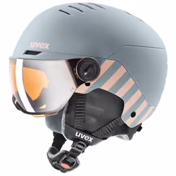 Uvex Rocket Jr. Visor, Demi-casque, Coque rigide, Système IAS, Visière de casque, Mat