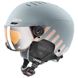 Uvex Rocket Jr. Visor Beige, Bleu