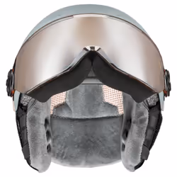 Uvex Rocket Jr. Visor Beige, Bleu
