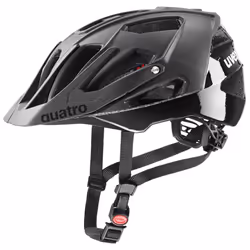 Uvex quatro cc, Demi-casque, Construction par moulage, Visière de casque, Mat