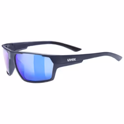 Uvex sportstyle 233 P, Lunettes Multi-sport, Unisexe, Cerclé, Marine, Marine, Bleu