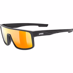 Uvex lgl 51, Lunettes Multi-sport, Cerclé, Noir, Noir, Orange