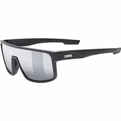 Uvex lgl 51, Lunettes Multi-sport, Cerclé, Noir, Noir, Argent