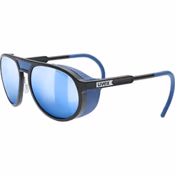 Uvex mtn classic CV, Lunettes Multi-sport, Cerclé, Noir, Noir, Bleu, Bleu