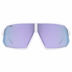 Uvex sportstyle 237 Lunettes Multi-sport Unisexe Demi-contour Blanc