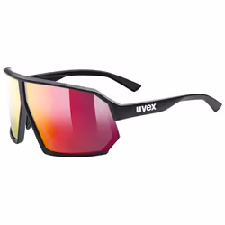Uvex sportstyle 237, Lunettes Multi-sport, Unisexe, Demi-contour, Noir, Noir
