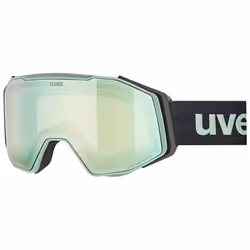Uvex gravity FM, Noir, Unisexe, Verres sphériques, Noir, Vert, 1 pièce(s)
