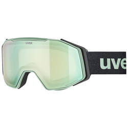 Uvex gravity FM lunette de sports d'hiver Noir Unisexe Vert Verres sphériques