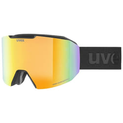 Uvex evidnt ATTRACT small lunette de sports d'hiver Noir Unisexe Multicolore Verres sphériques