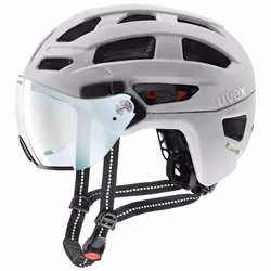 Uvex finale visor V, Casque intégral, Construction de coque hybride, Visière de casque, Mat