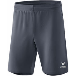 Short de sport homme Erima Rio 2.0 - Gris foncé - Matière élastique confortable - Longueur 46 cm