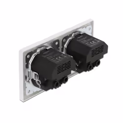 DeLOCK 11475 prise de courant CEE 7/3 + USB Blanc