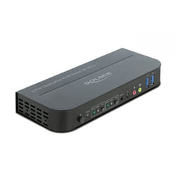 DeLOCK 11482 commutateur écran, clavier et souris Noir