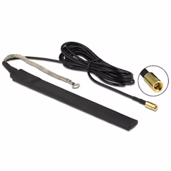 DeLOCK 12411, 23 dBi, 0.174 - 0.24 GHz, 50 Ohm, Antenne omni-directionnelle, SMB, 2,0:1