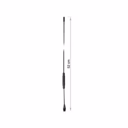 DeLOCK 12438, 2,5 dBi, 0.38 - 0.41 GHz, 50 Ohm, Antenne omni-directionnelle, 50 W, Intérieure et extérieure