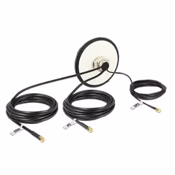 DeLOCK 12455, 50 Ohm, Antenne omni-directionnelle, SMA, Mâle, GPS - 2.5, LNA GPS - 2.0, LTE - 2.5, GSM UMTS - 2.5, IP67