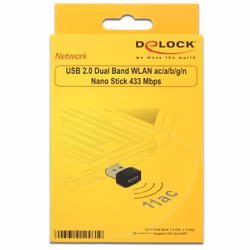 DeLOCK 12461 carte réseau WLAN 433 Mbit/s