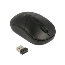 DeLOCK 12494 souris Voyage Ambidextre RF sans fil Optique 1000 DPI