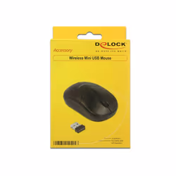 DeLOCK 12494 souris Voyage Ambidextre RF sans fil Optique 1000 DPI - Vue supplémentaire 3