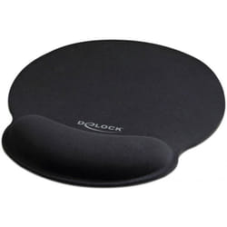 DeLOCK 12559 tapis de souris Noir