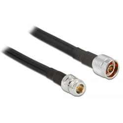 DeLOCK 13029 câble coaxial 10 m Noir