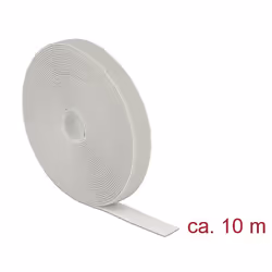 DeLOCK 18281, Gris, 20 mm, 10 m, 1 pièce(s), Sac en polyéthylène