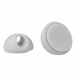 DeLOCK 18291 range-câbles Support de câbles Gris, Blanc 6 pièce(s)
