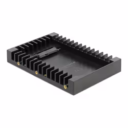 DeLOCK 3.5″ Bâti d’installation pour un lecteur fin SATA de 2.5″ noir, 8,89 cm (3.5"), Plateau de stockage de disques, 2.5",  ...