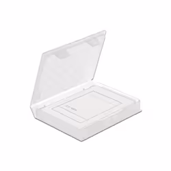 DeLOCK 18367 Housse de disques de stockage Plastique Transparent