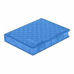 DeLOCK 18369, Housse, Plastique, Bleu, 2.5", 80 mm, 105 mm