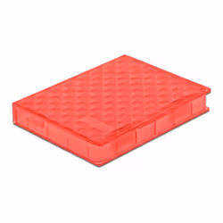 DeLOCK 18370, Housse, Plastique, Rouge, 2.5", 80 mm, 105 mm