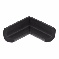 DeLOCK 18397, Noir, Polyvinyl chloride (PVC), Auto-adhésif, 1 pièce(s)