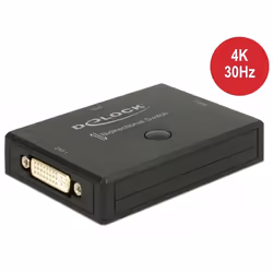 DeLOCK DVI, DVI, Plastique, Noir, 3840 x 2160 pixels, 820 mm, 620 mm